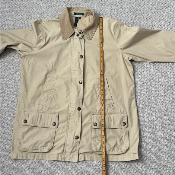 Ralph Lauren Cream Button-Up Jacket - Picture 6 of 6